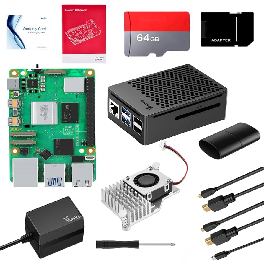 新品　Vemico Raspberry Pi5 16GB Kit Amazon.com: Vemico for Raspberry Pi 5 16GB Kit with Pi 5